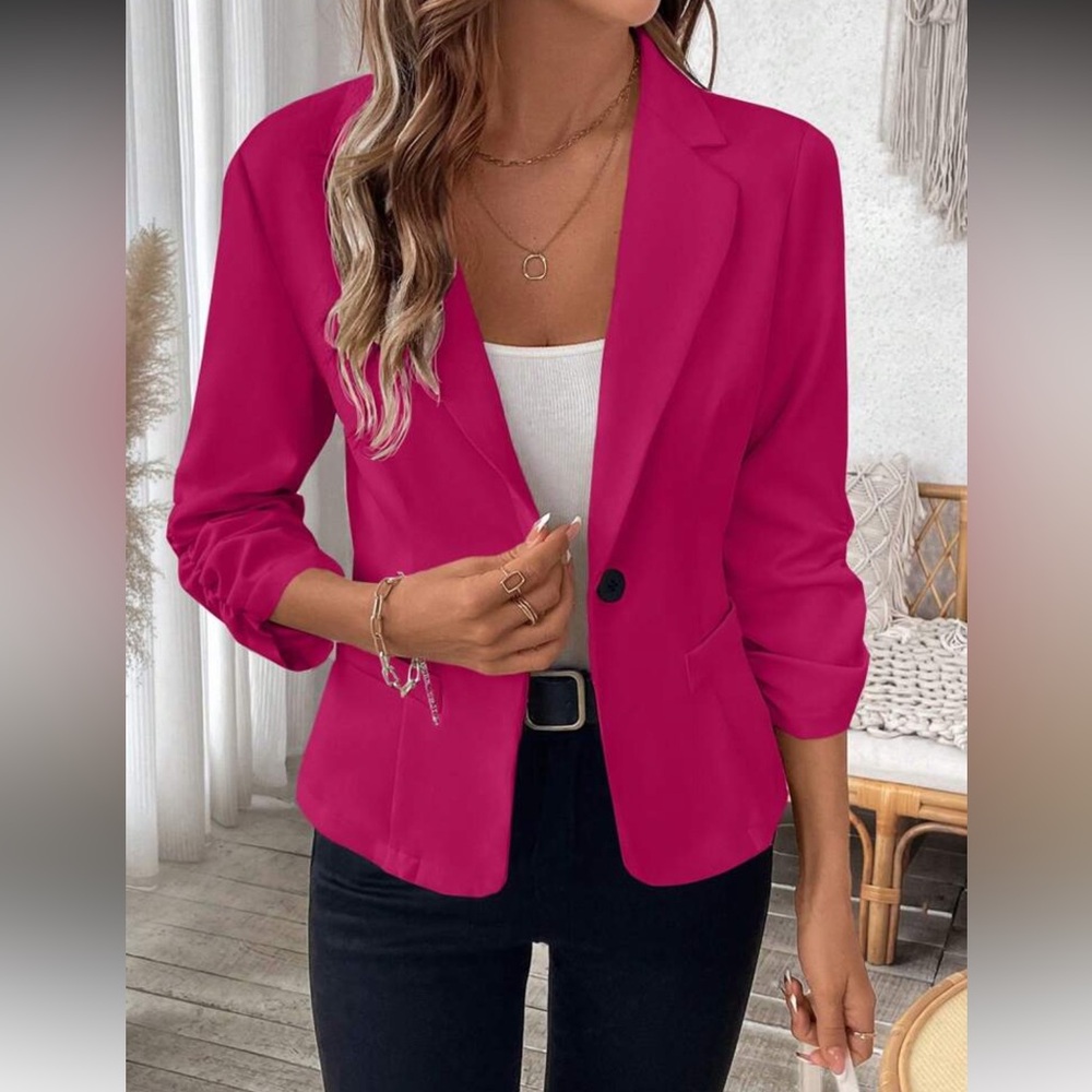 SHEIN Pink Blazer - S
